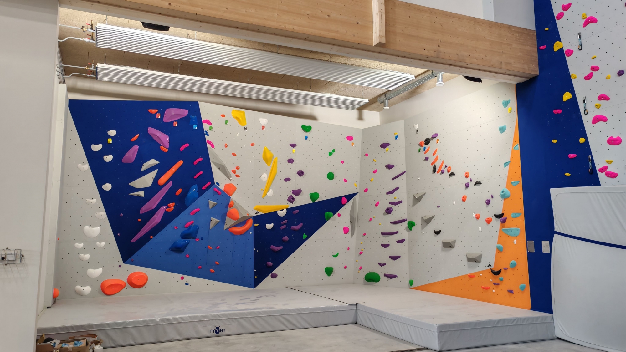 Salle d'escalade